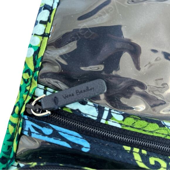 NWOT Vera Bradley Caribbean Sea Jewelry Travel Bag - Picture 4 of 5